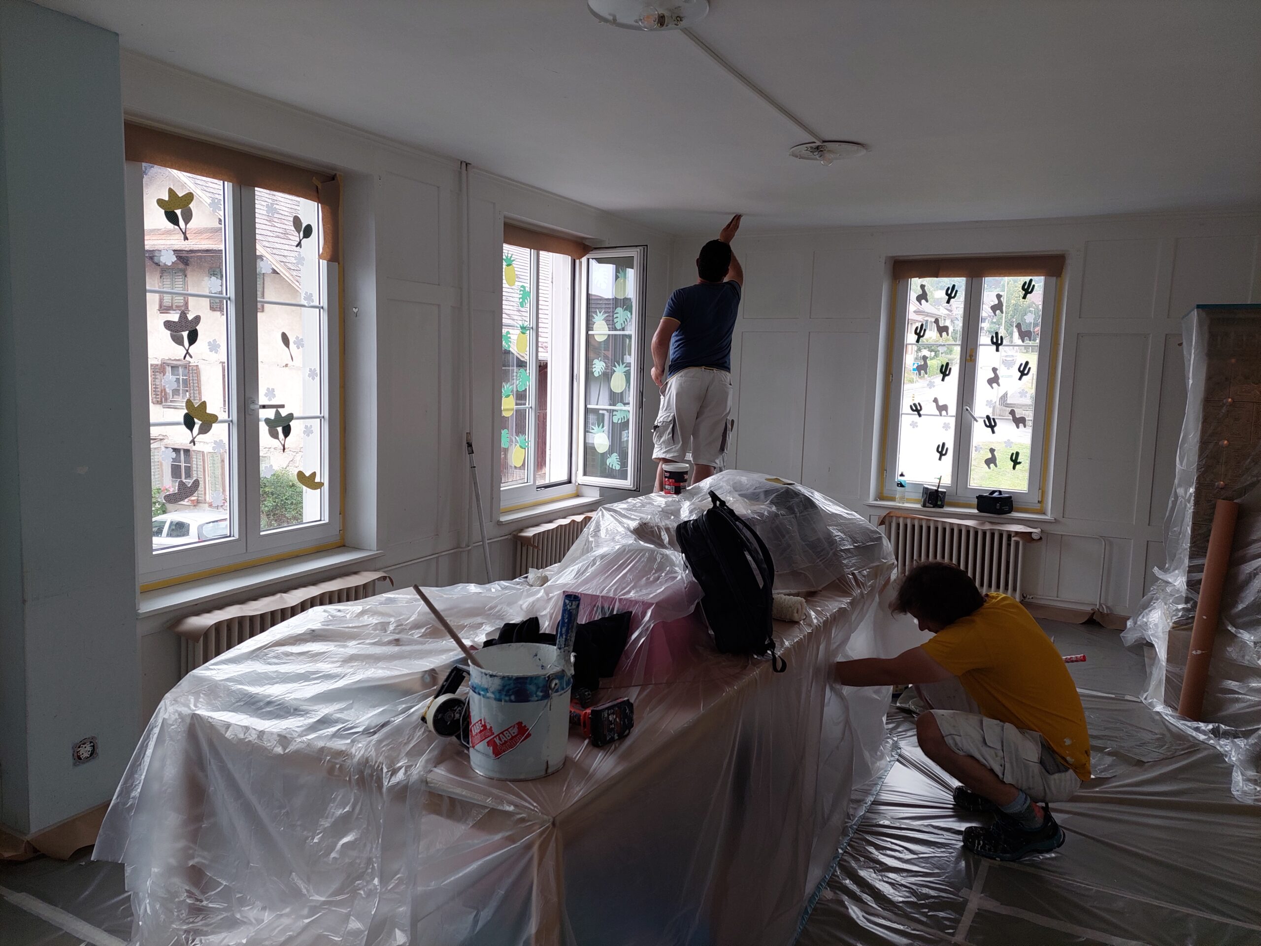 Jetzt wird aufgefrischt