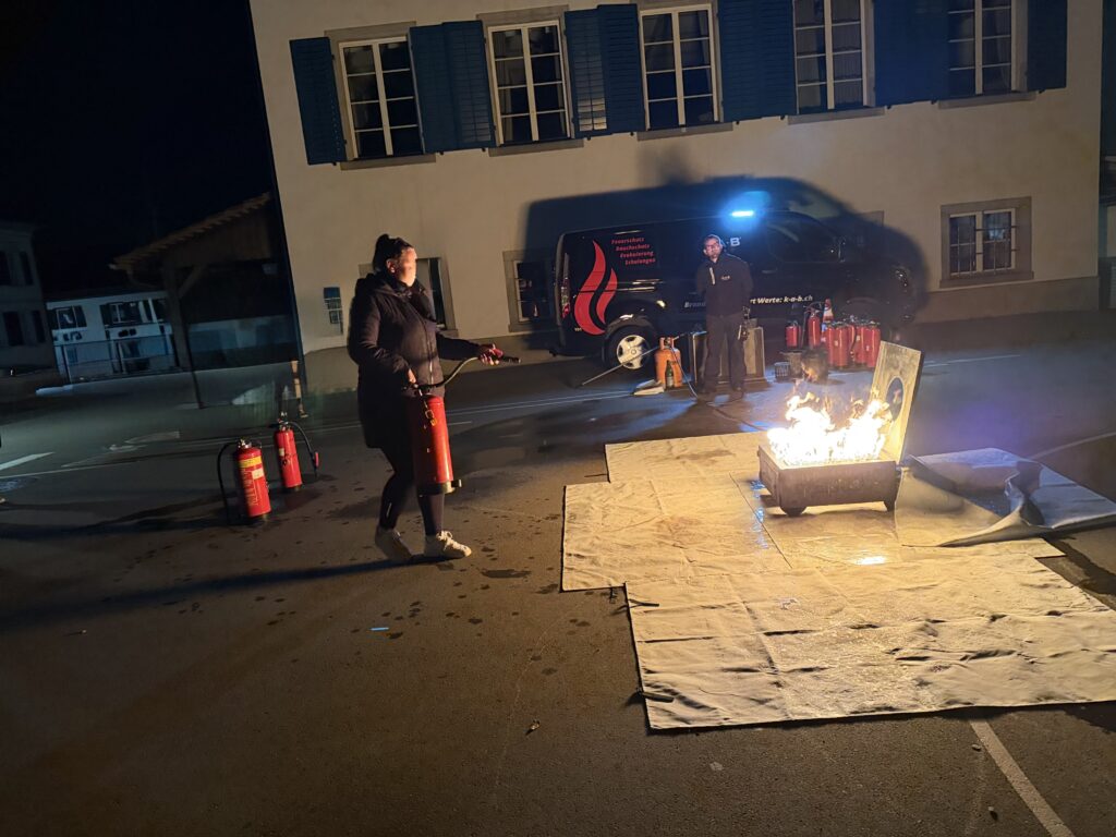 Brandschutzübung 24. März 26