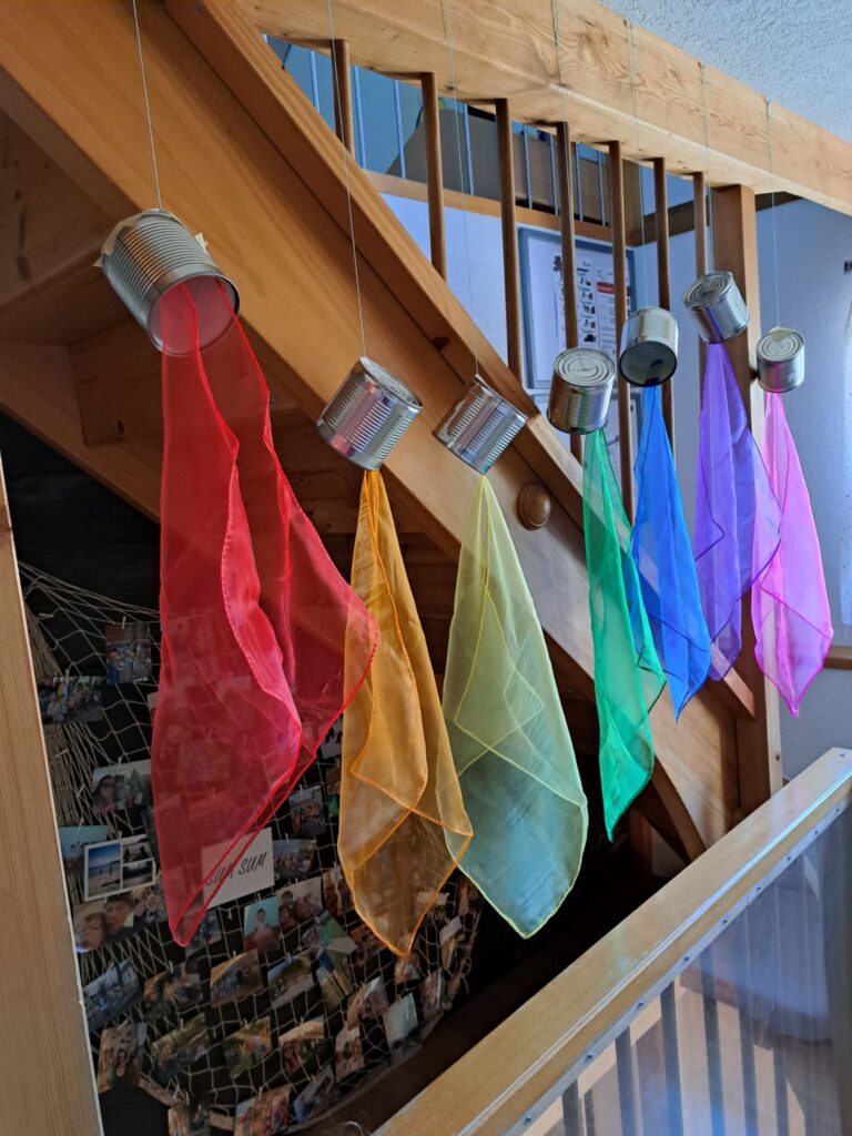 Mit Farben experimentieren